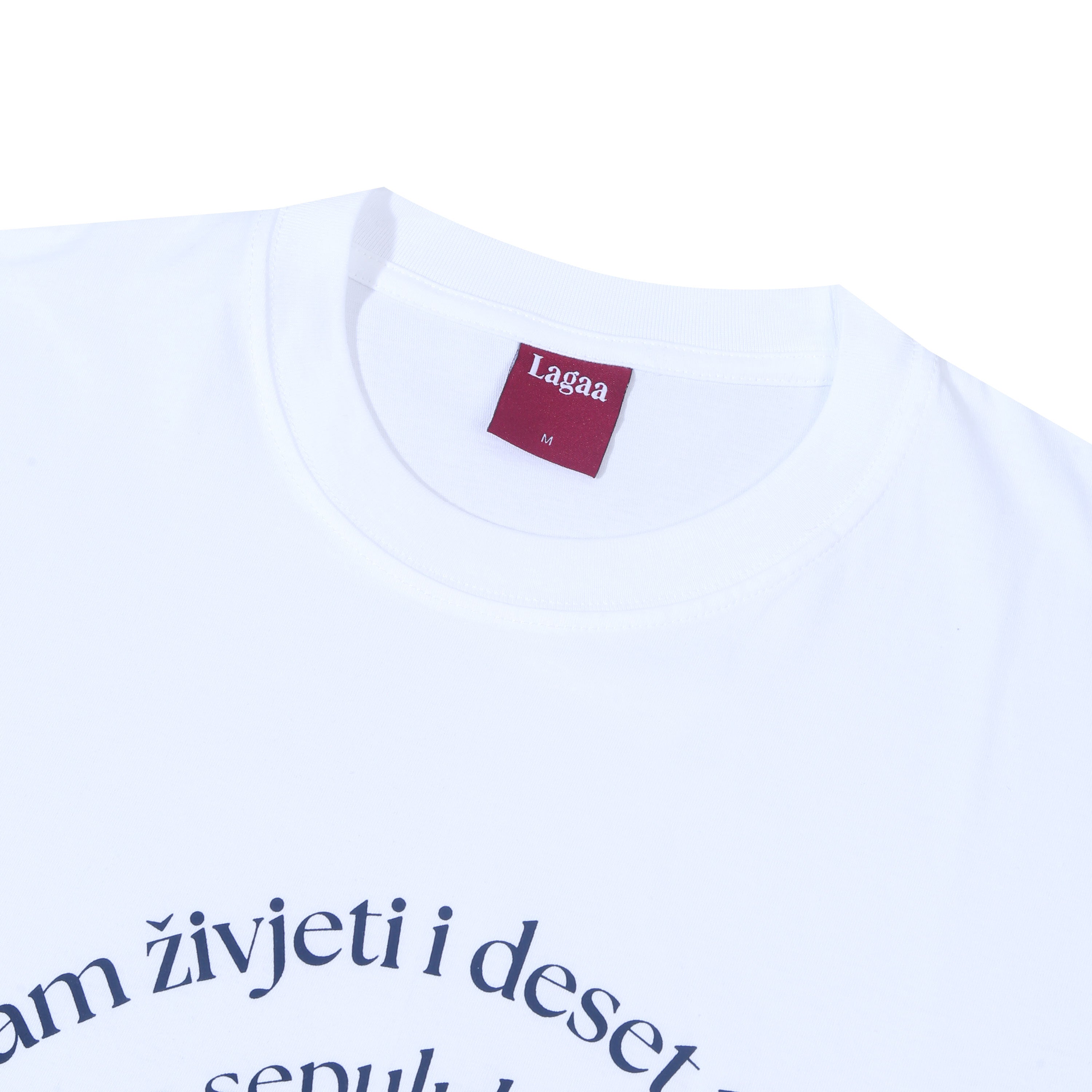 Lagaa - Sore: Istri dari Masa Depan - Boxy T-shirt - White