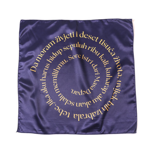 Lagaa - Sore: Istri dari Masa Depan - Scarf - Navy