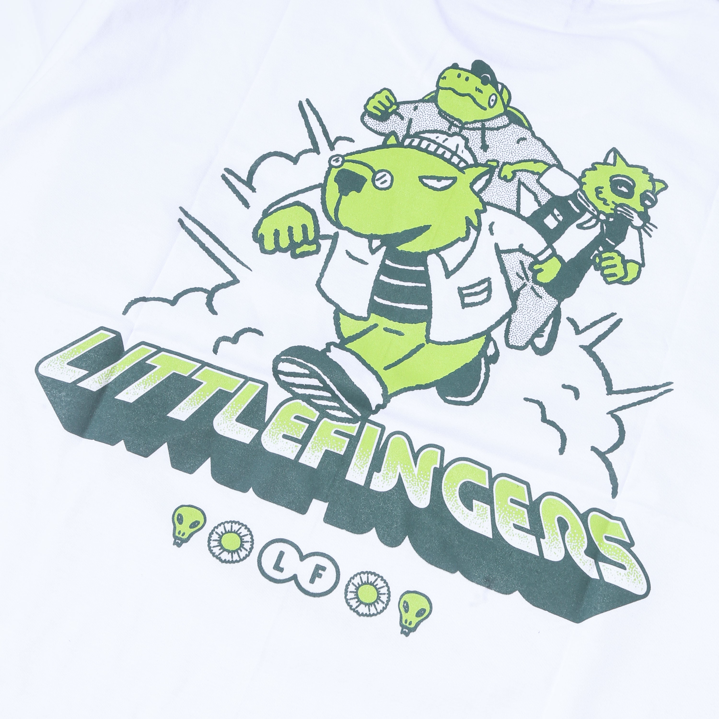 Littlefingers - Icon - T-shirt - White