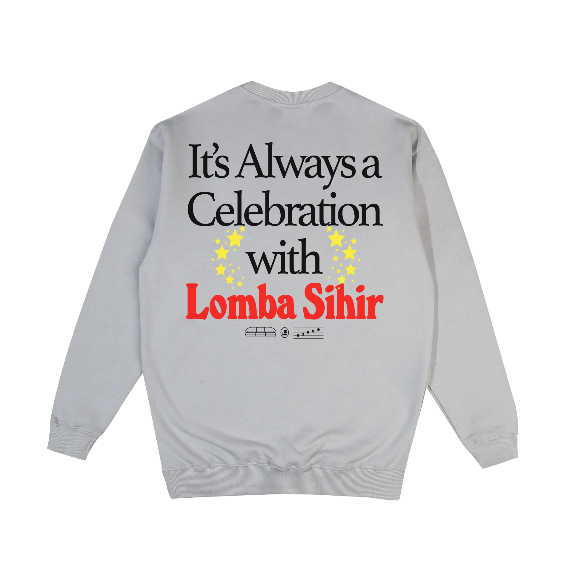 Lomba Sihir - Celebration - Sweater - Light Grey