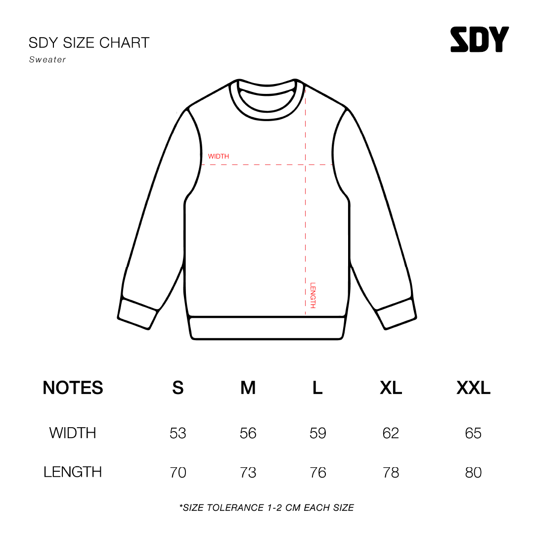 Lomba Sihir - Celebration - Sweater - Light Grey