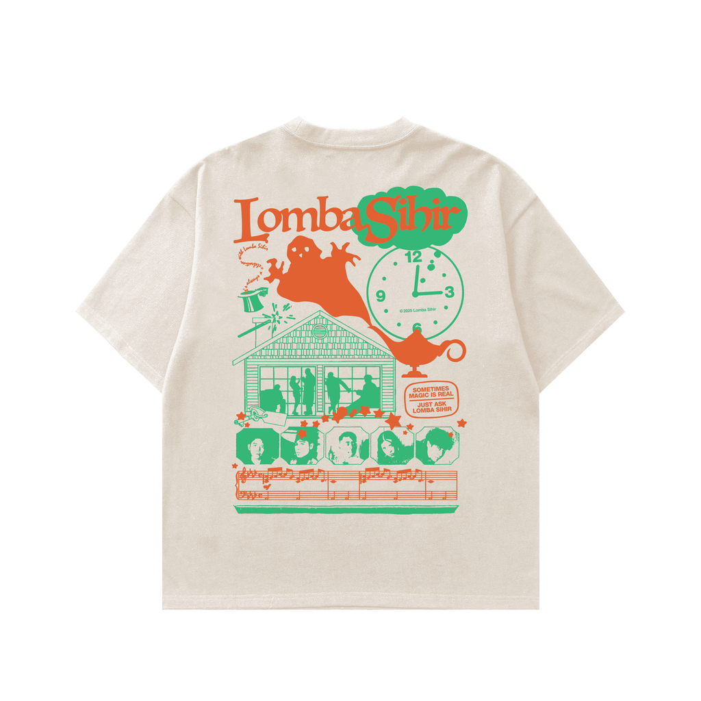 Lomba Sihir - It's All For Fun - T-shirt - Beige