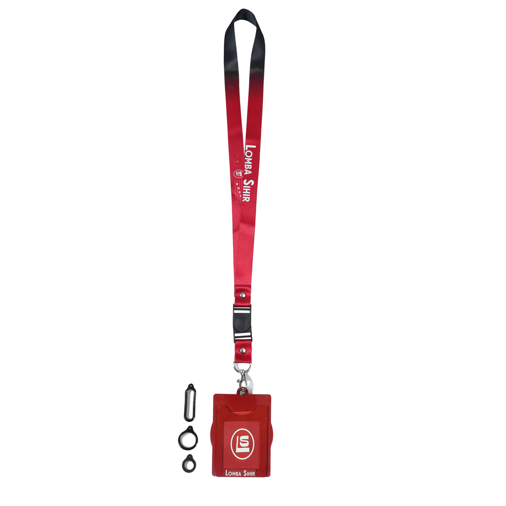 Lomba Sihir - Whisky - Lanyard - Maroon