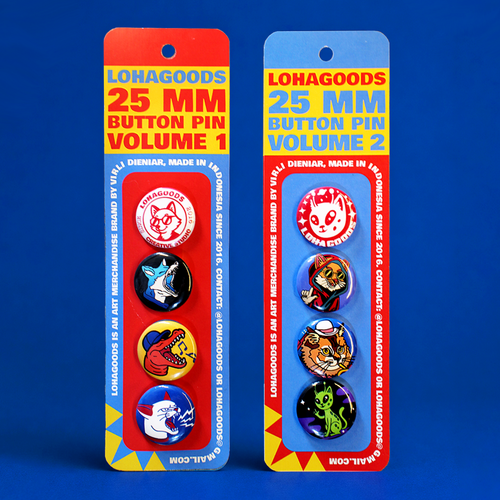 Lohagoods - 25 MM Button Pin Pack