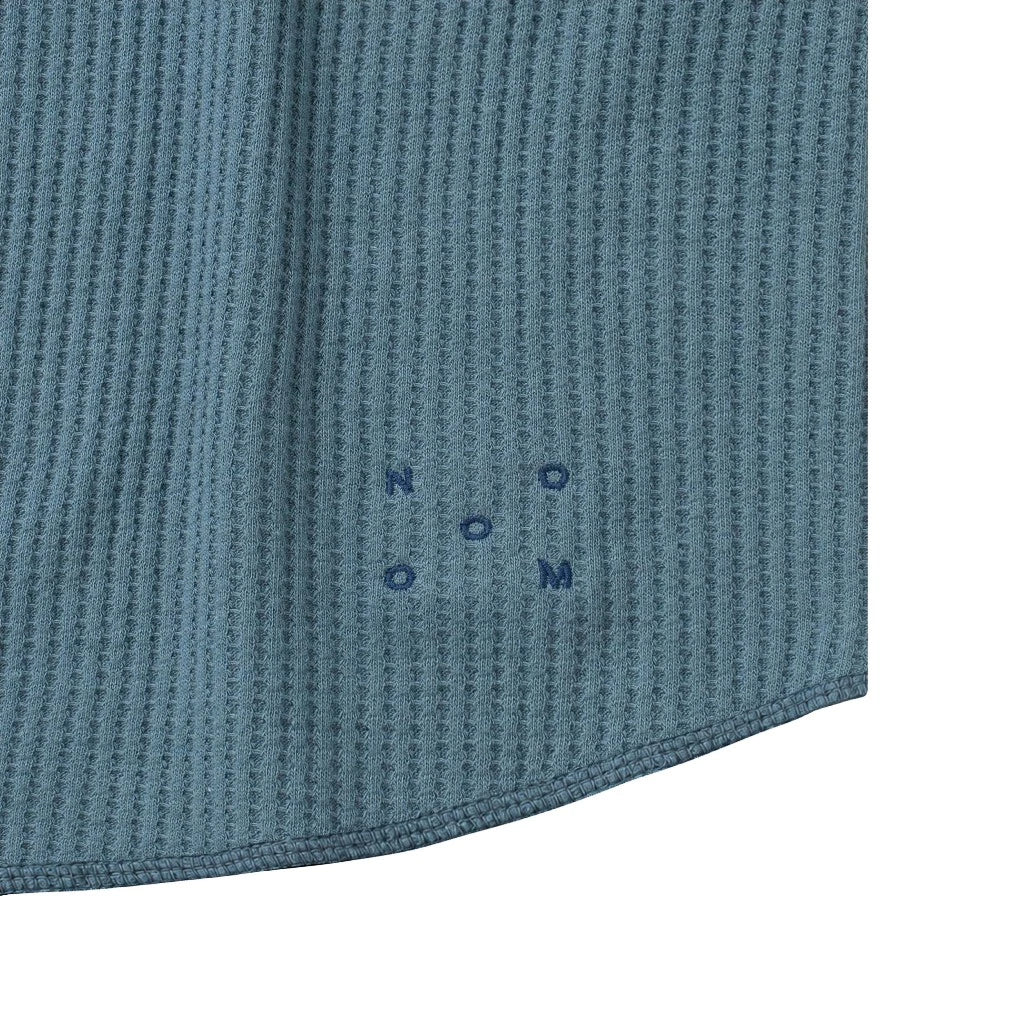 NOM - Raglan Waffle Crewneck Blue