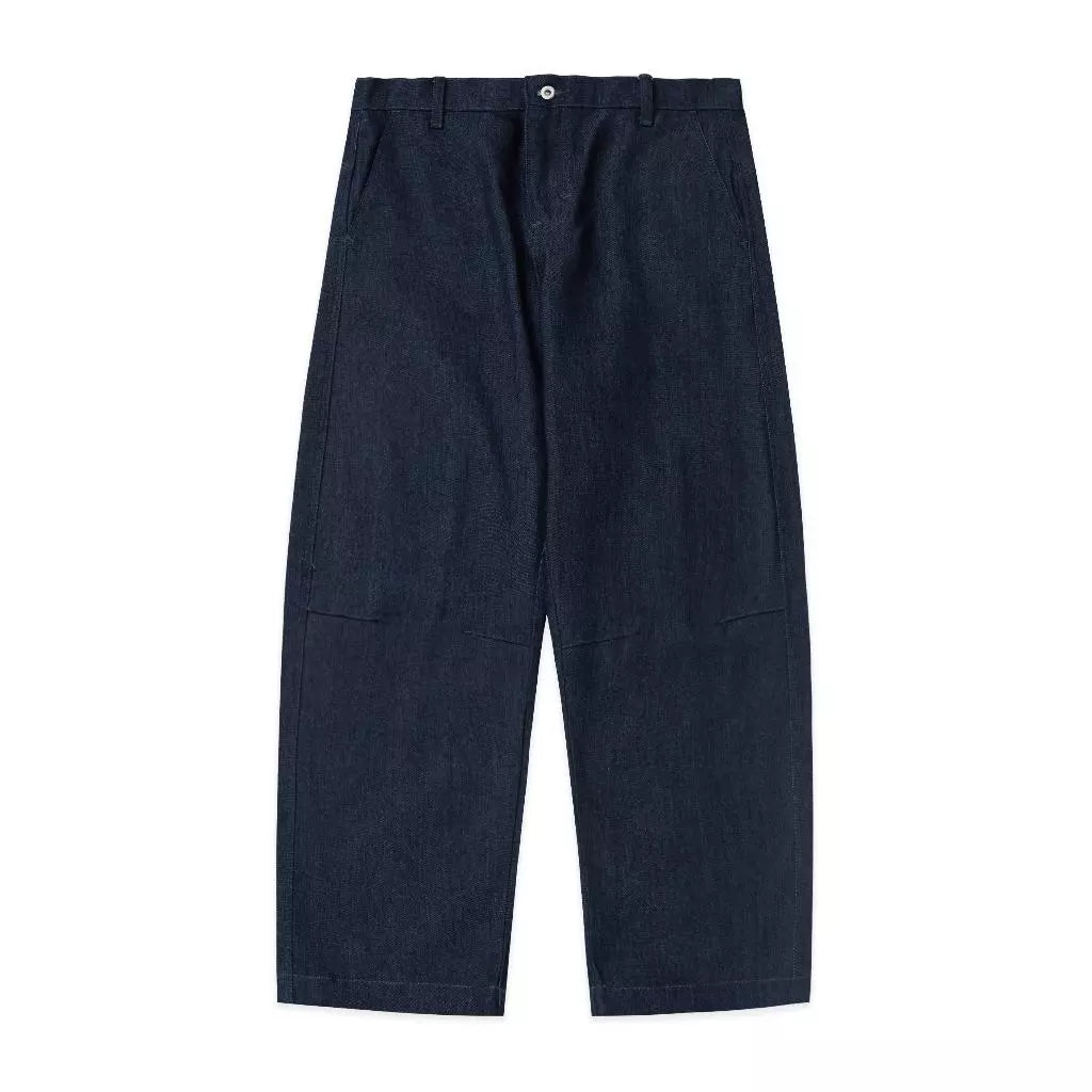 NOM - Denim Barrel Pants Blue
