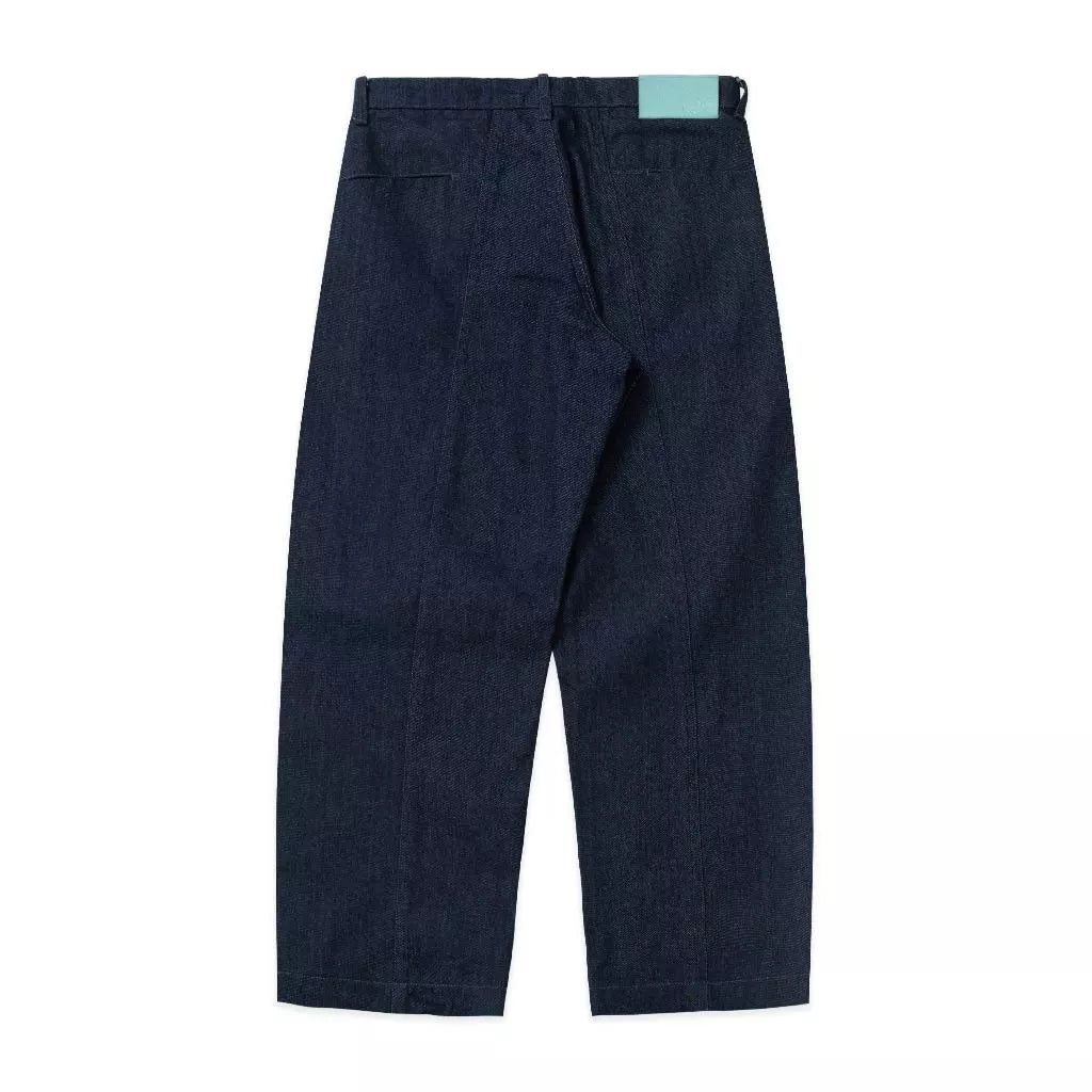 NOM - Denim Barrel Pants Blue