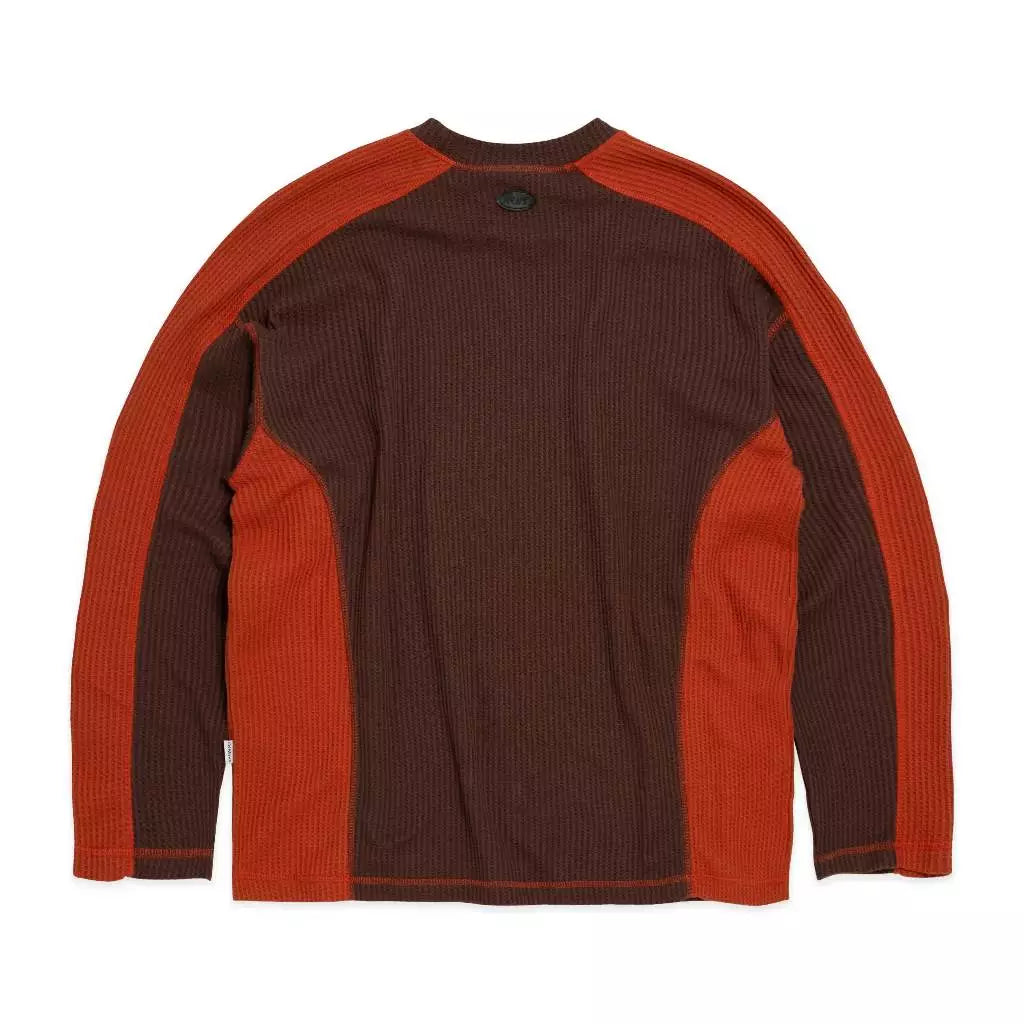 NOM - Waffle Crewneck Brown