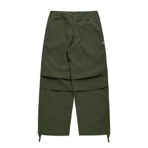 NOM - Pleated Knee Pants Green