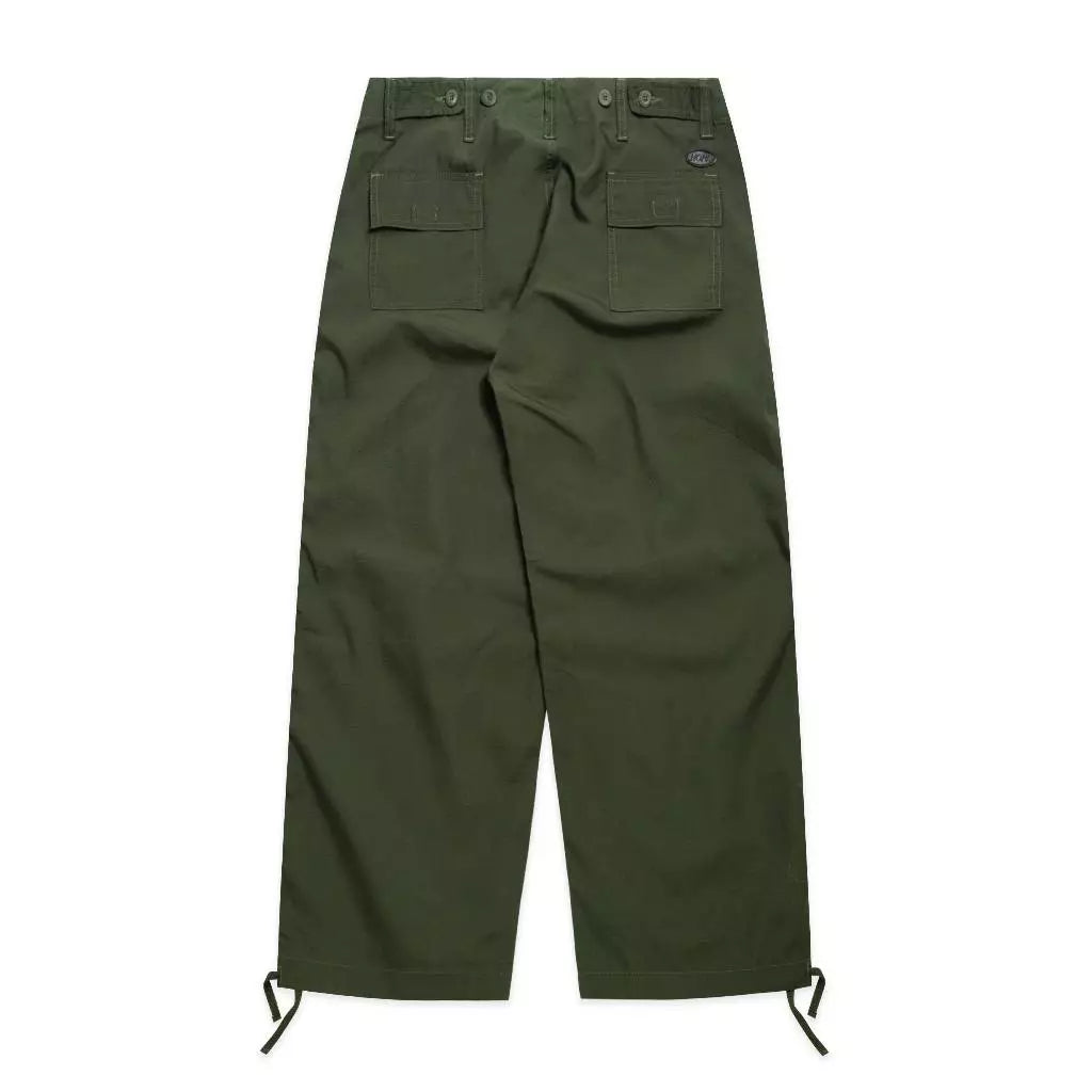 NOM - Pleated Knee Pants Green