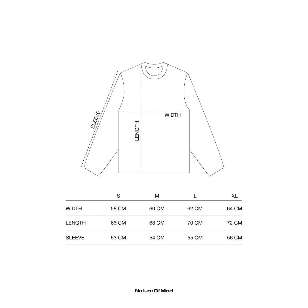 NOM - Waffle Crewneck Blue