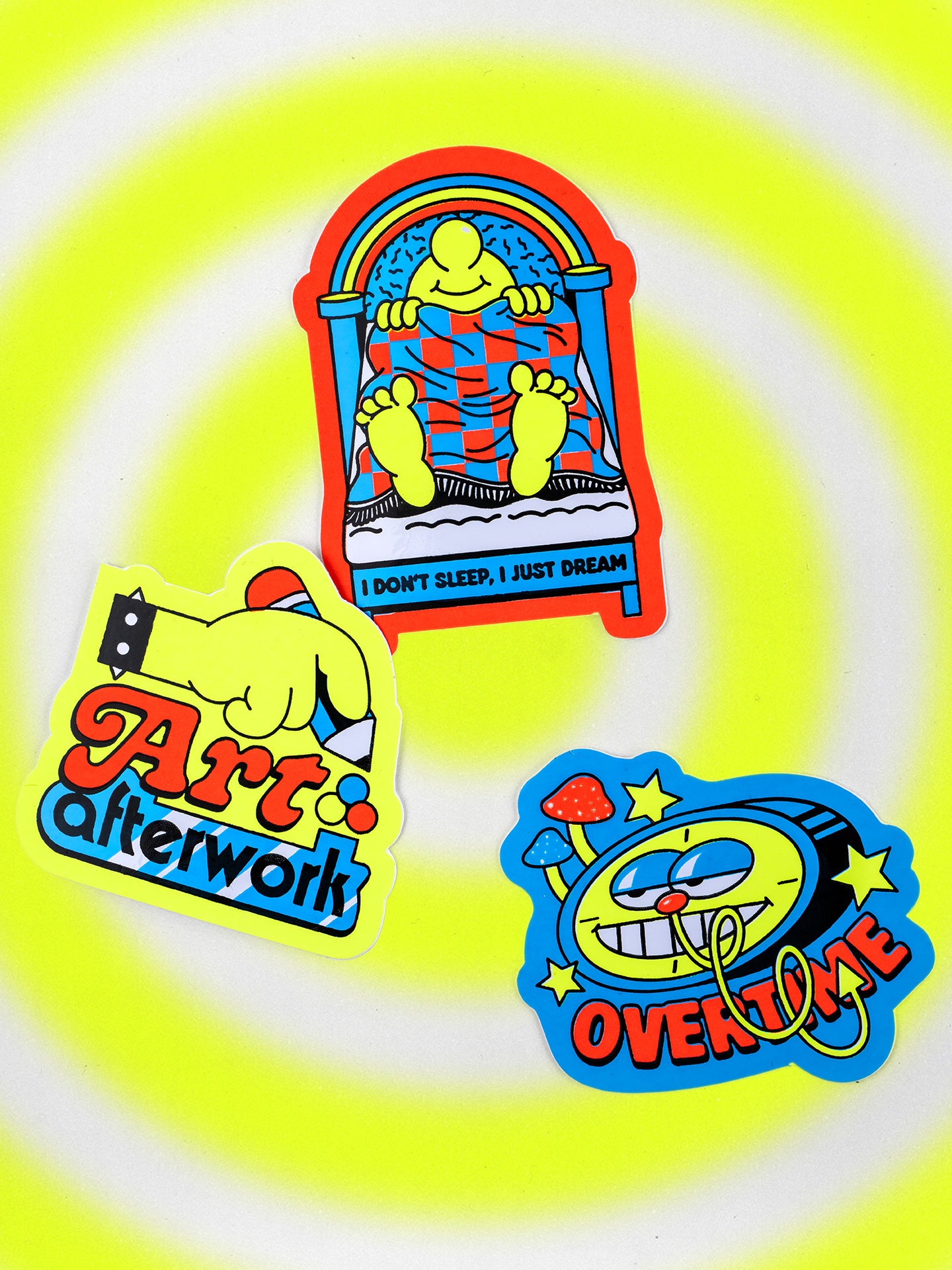 Mahdi - Over Work Club Sticker Pack