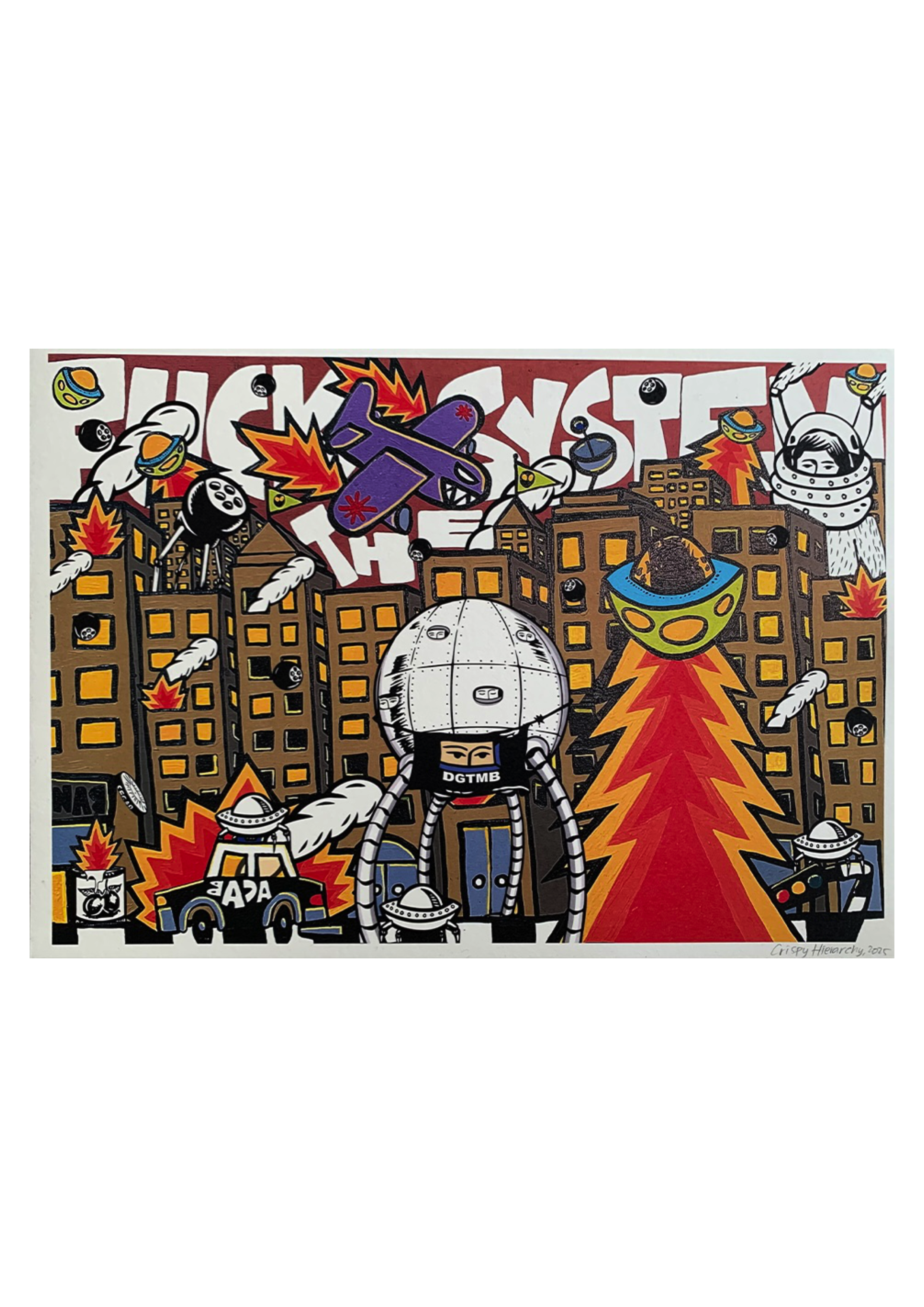 DGTMB - Crispy Hierarchy Artprint