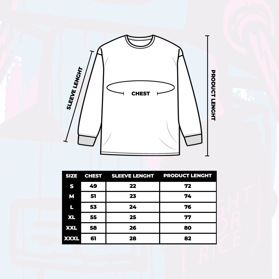 DGTMB - Fight for Rice - Longsleeve T-shirt