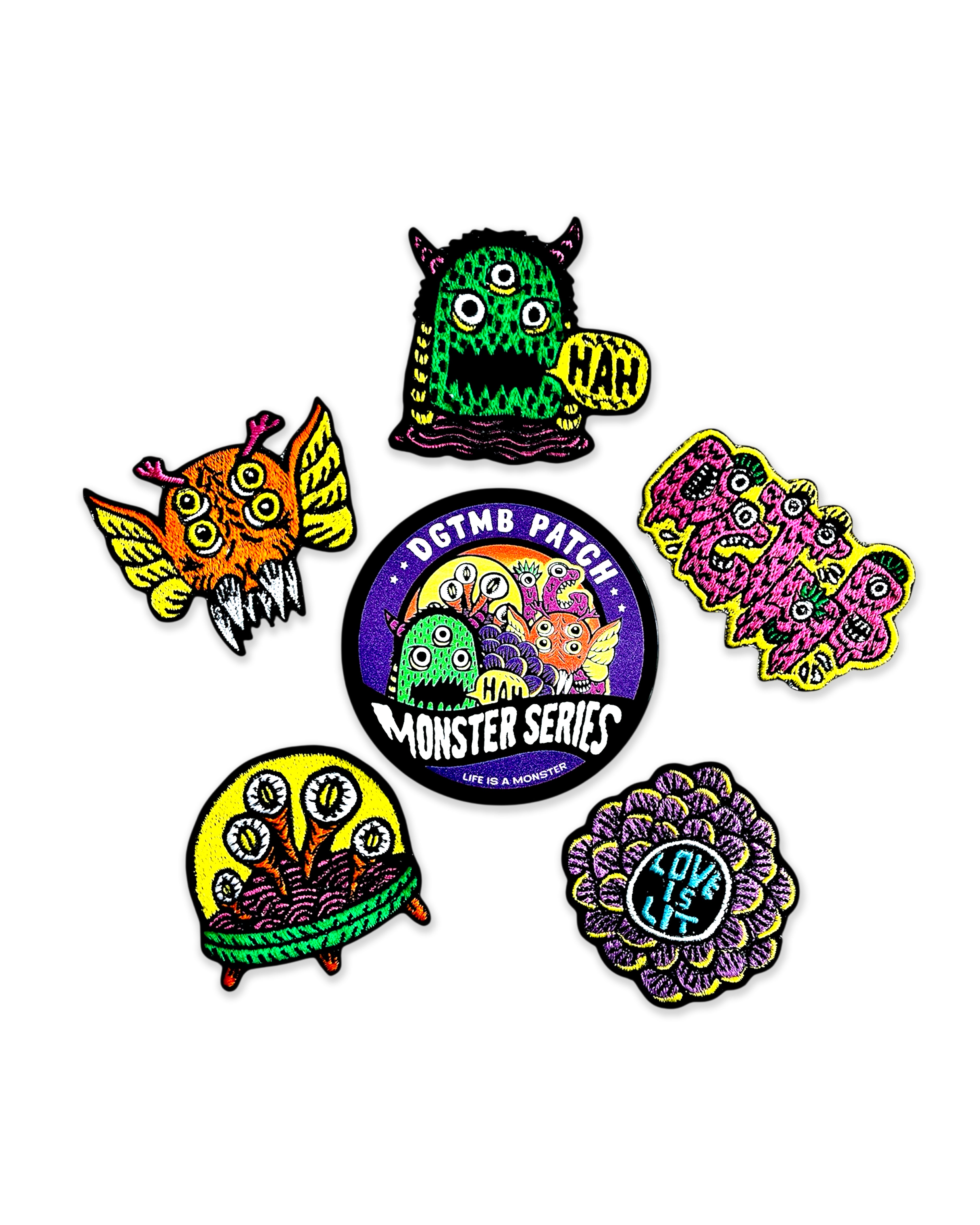 DGTMB - Emblem Paket Monster Series