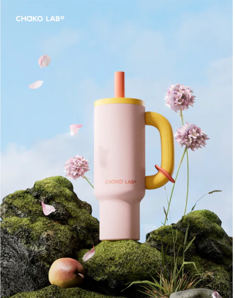 CHAKO LAB - BaWang Ceramic Peach Pink 1050ml