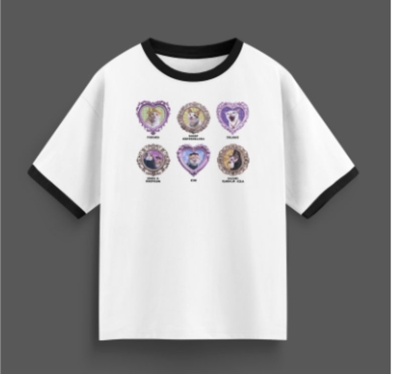 Mess Mess Mess - Cat Mirror - Tshirt - White