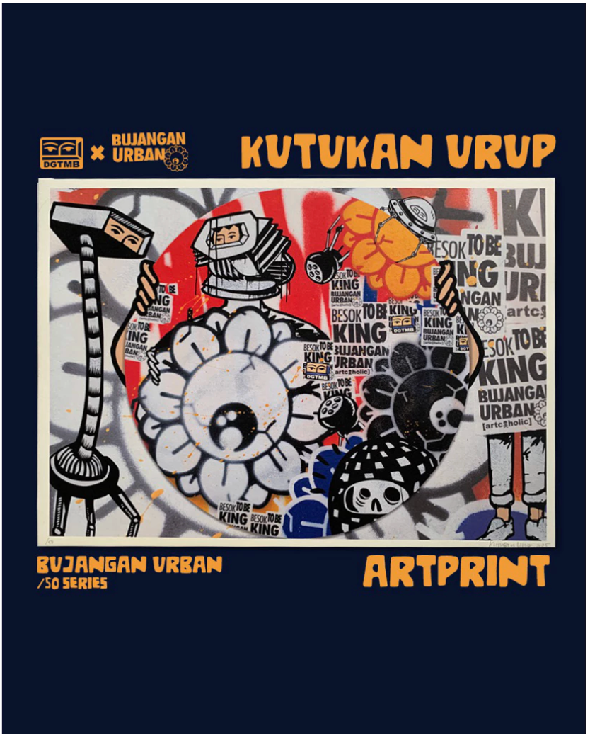 DGTMB - Kutukan Urup Artprint