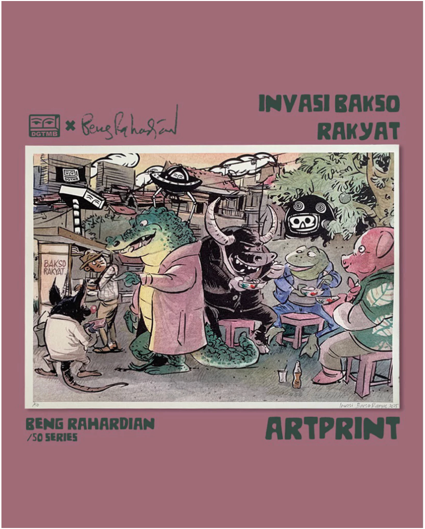 DGTMB - Infeksi Bakso Rakyat Artprint