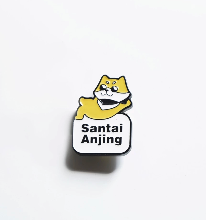 KITC - Santai Enamel Pin
