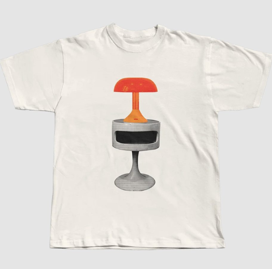 CCC - 3/4 Tulip - John Navid - White - T-Shirt - XL