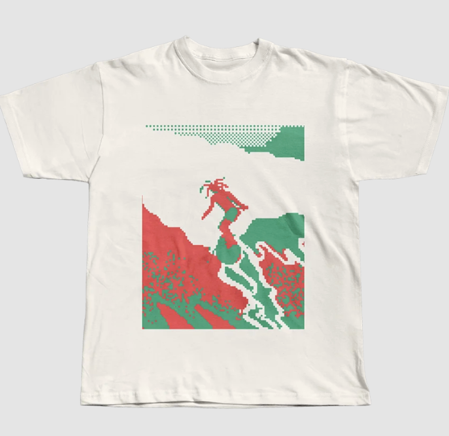 CCC - Menikmati Ombak Kenamoyan - Namoy Budaya - White - T-Shirt - XL