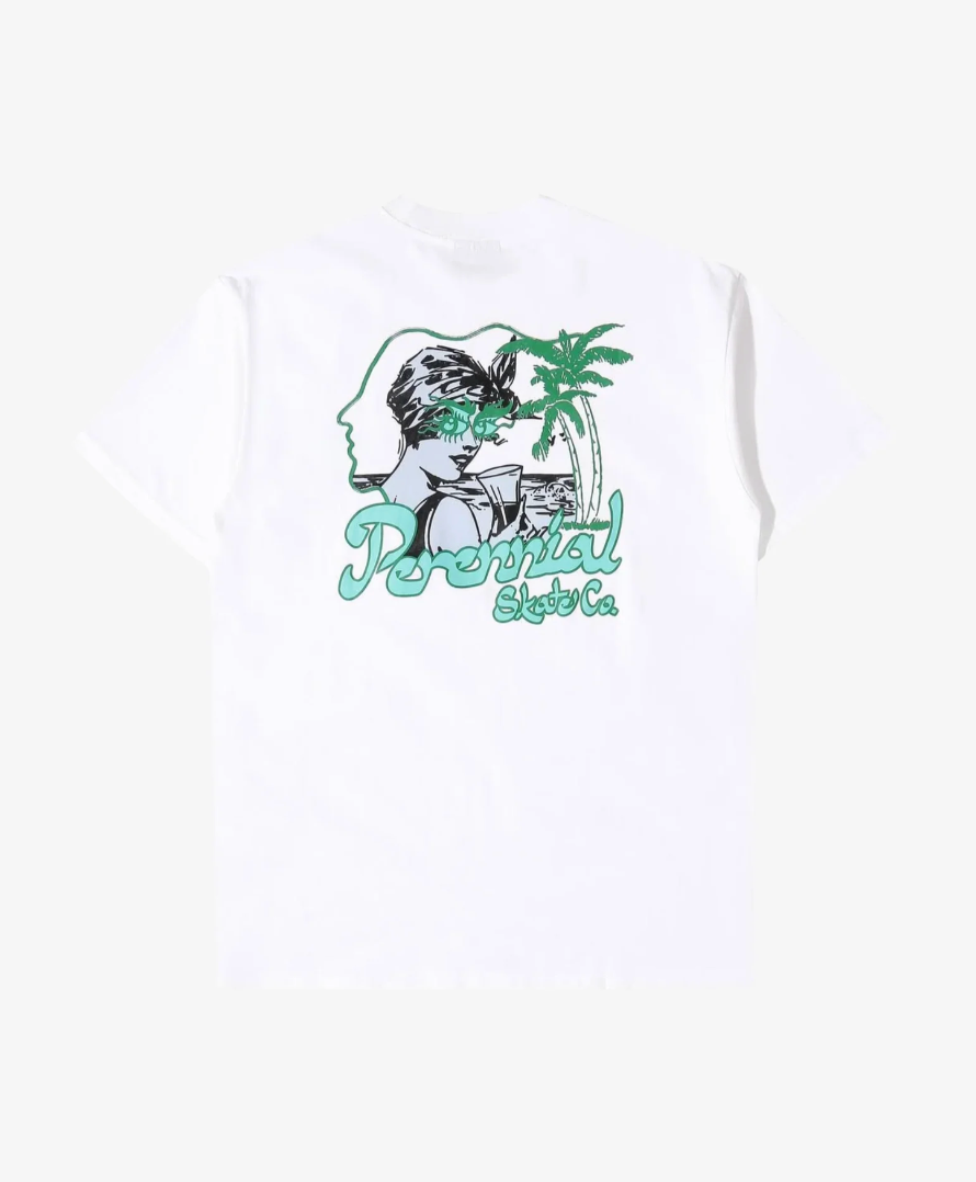 Perennial - Scene Tee - White