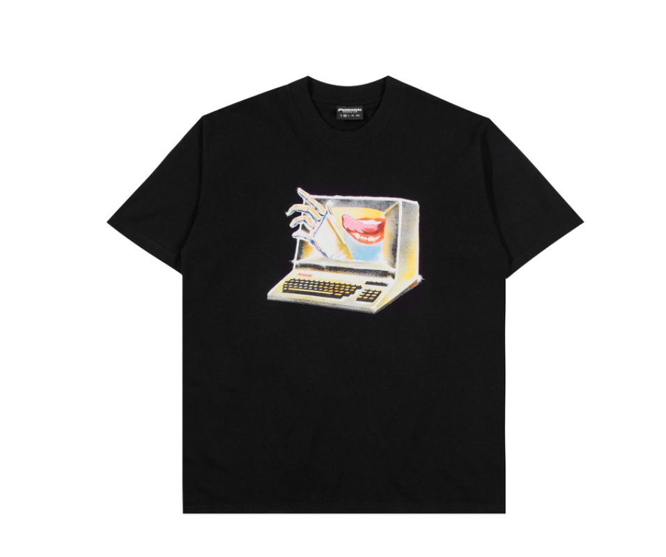 Perennial - Computer Data Tshirt - Black