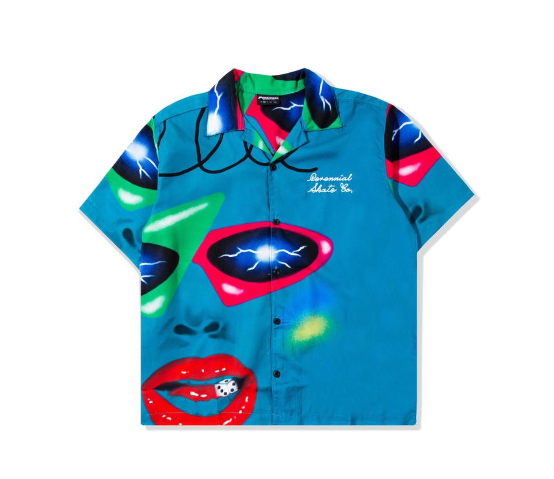 Perennial - Dice Shirt  - Blue