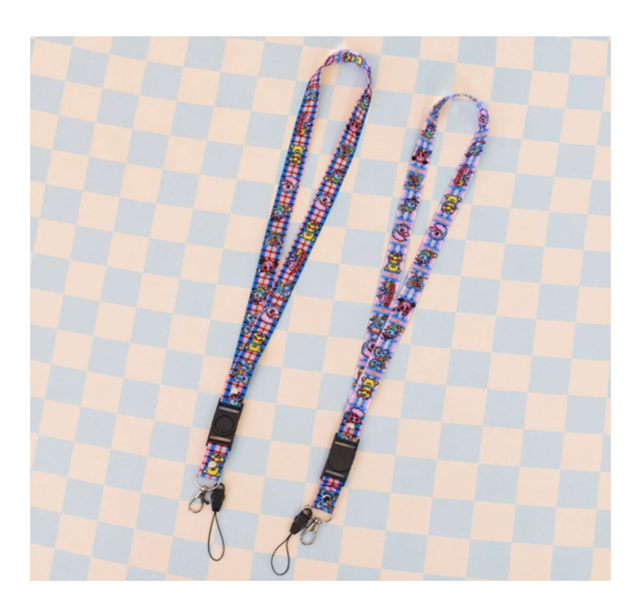 Liunic - Plaid Playdate - Lanyard