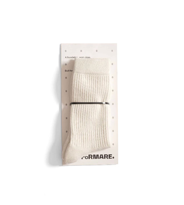 Formare - Daily Socks - White