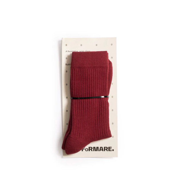 Formare - Daily Socks - Red